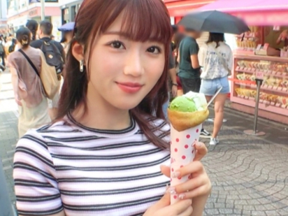 【爆乳ナンパ大成功】『こんなに硬くなってる…♡』ぷるぷるおっぱいの巨乳女子をゲット！手コキでチンコを激しごきされ、ビンビンに勃起！！巨乳の柔らかさに興奮MAXで、もう我慢できない！