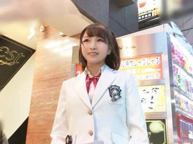 【美少女×ハメ撮り】援交ナンパで地下アイドルが絶頂ハメ撮り…♡お礼は顔面にザーメンぶっかけ！！