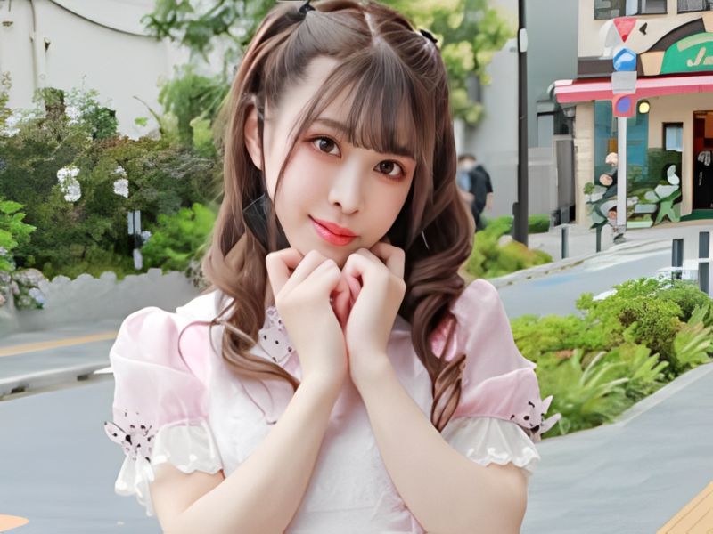 【地雷系コンカフェ嬢との甘々エッチ】『好きにされてもいいよ…♡』派手カワ地雷系女子が、彼氏気分でラブラブハメ撮り！甘い声で喘ぎまくる姿が可愛すぎて羨ましすぎる！w コンカフェの裏側で見せる本気のエロさにメロメロ！！