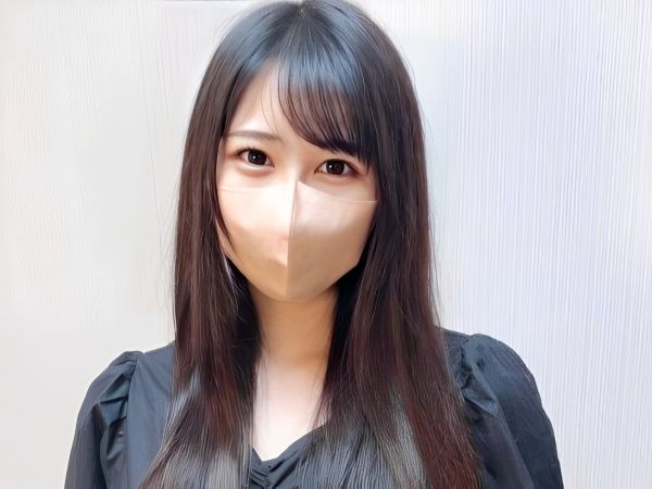 【高身長美少女の隠れた本性】『顔はダメ…』清純そうなマスクの下は超敏感ボディ！顔出しNGの彼女がハメ撮りで本気モード♡身長差セックスでギャップ萌え必至！
